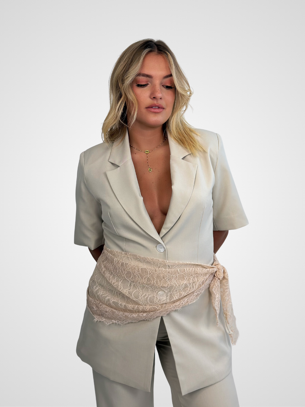 Blazer manches courtes Grenelle