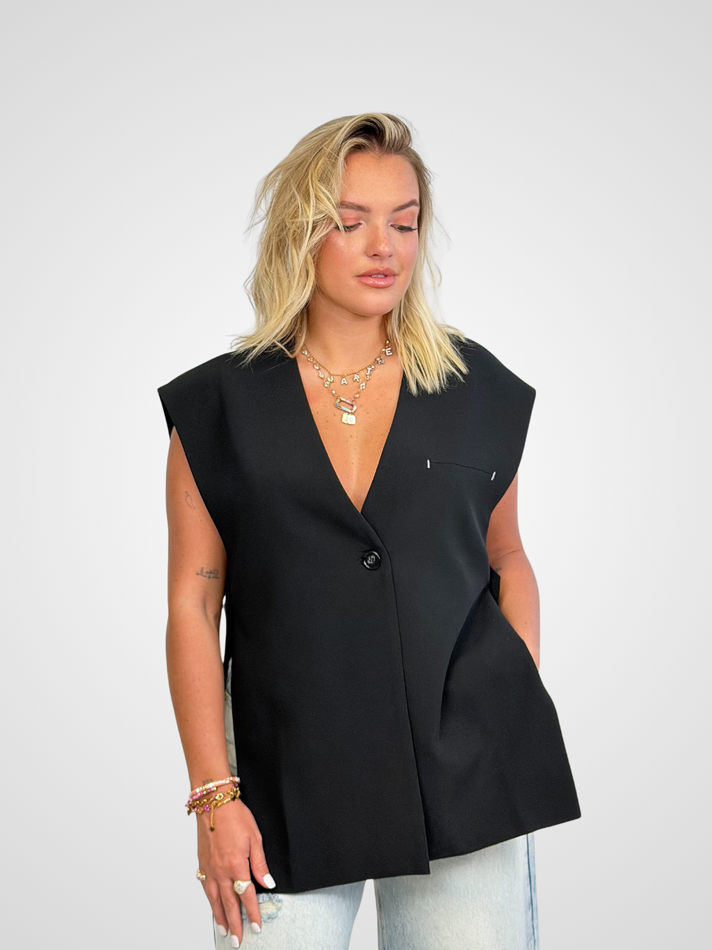 Blazer sans manches Sentier