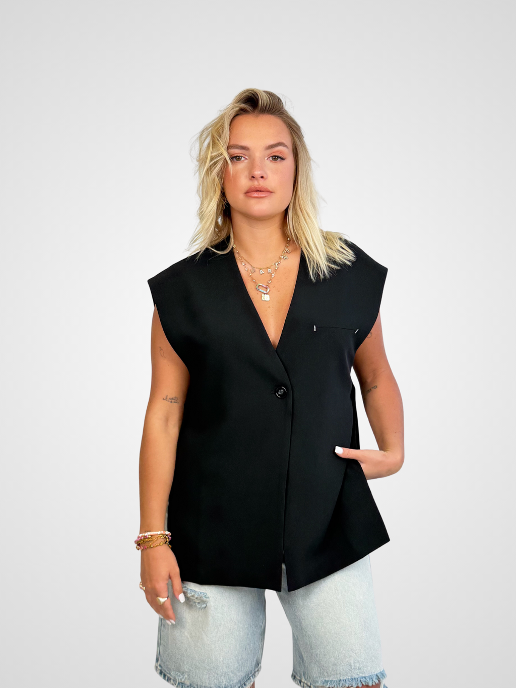 Blazer sans manches Sentier
